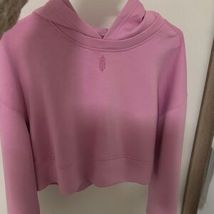 FP Movement by Free People Pink Cropped Hoodie